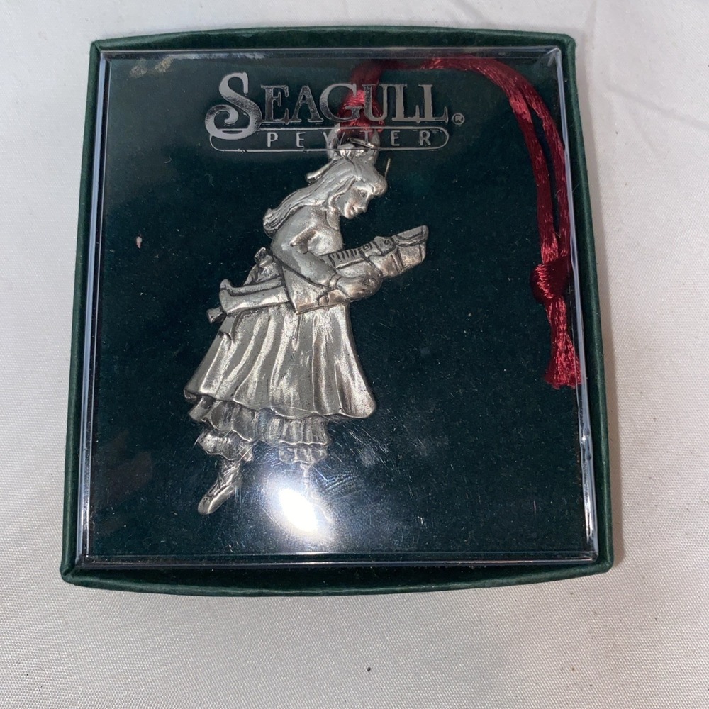 Vintage 1994 Seagull Pewter Ornament‎ Clara Nutcracker With Original Box Canada